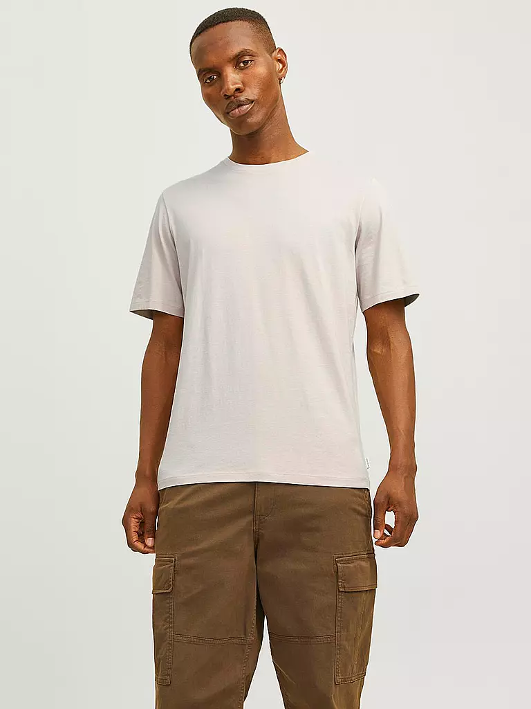 JACK & JONES | T-Shirt JJEORGANIC | creme