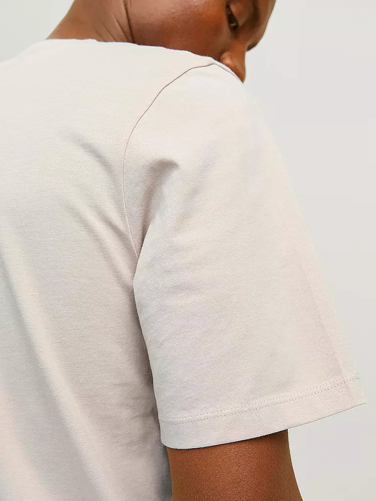 JACK & JONES | T-Shirt JJEORGANIC | creme