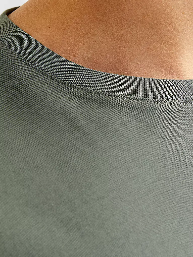 JACK & JONES | T-Shirt JJEORGANIC | olive