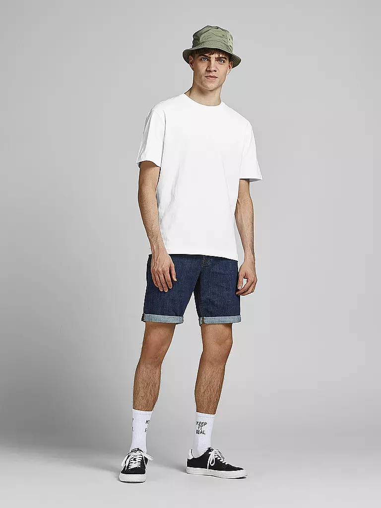 JACK & JONES | T-Shirt JJERELAXED  | weiss