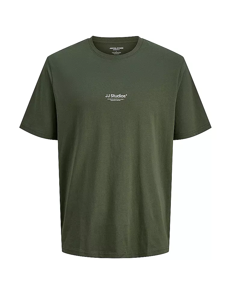JACK & JONES | T-Shirt JJESOHO | olive