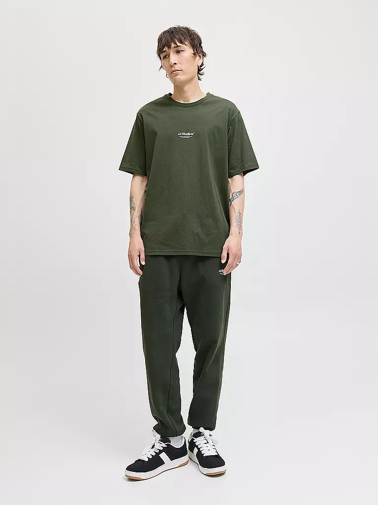 JACK & JONES | T-Shirt JJESOHO | olive