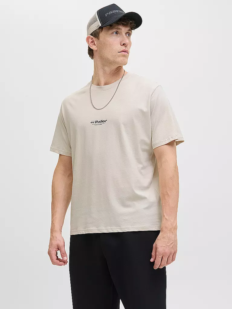 JACK & JONES | T-Shirt JJESOHO | creme