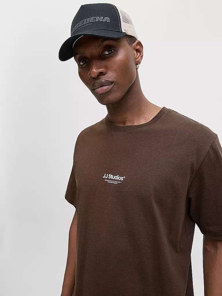 JACK & JONES | T-Shirt JJESOHO | braun