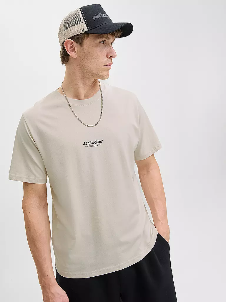 JACK & JONES | T-Shirt JJESOHO | creme