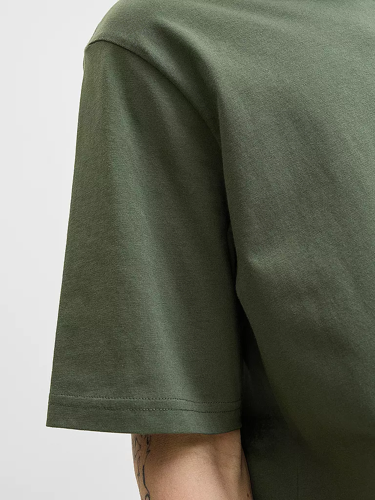 JACK & JONES | T-Shirt JJESOHO | olive