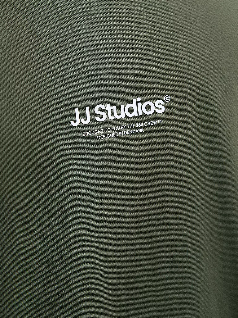 JACK & JONES | T-Shirt JJESOHO | olive