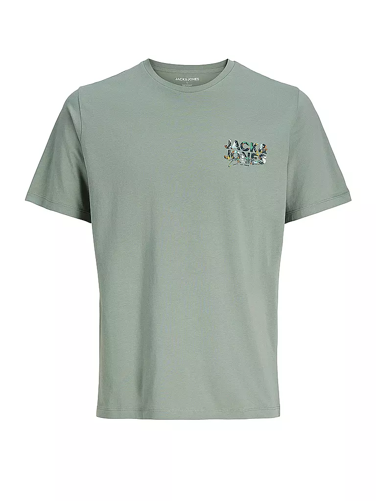 JACK & JONES | T-Shirt JJGEPLAS | hellgrün