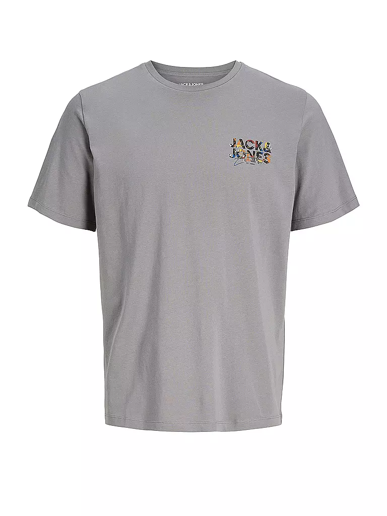 JACK & JONES | T-Shirt JJGEPLAS | grau