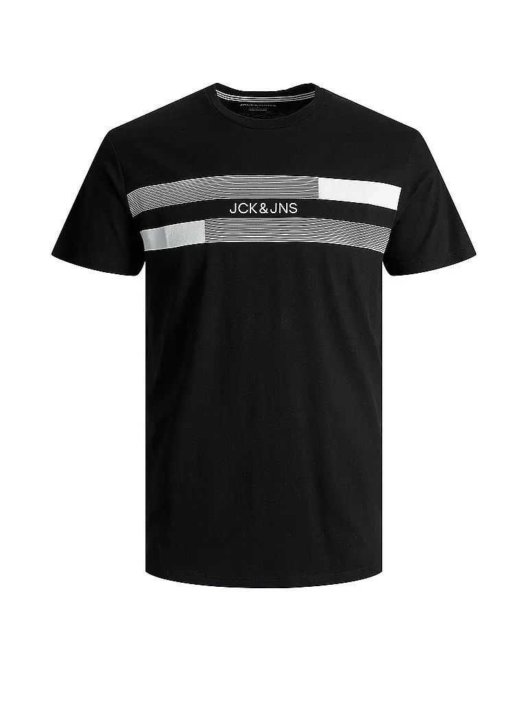JACK & JONES | T-Shirt JJNEW  | schwarz