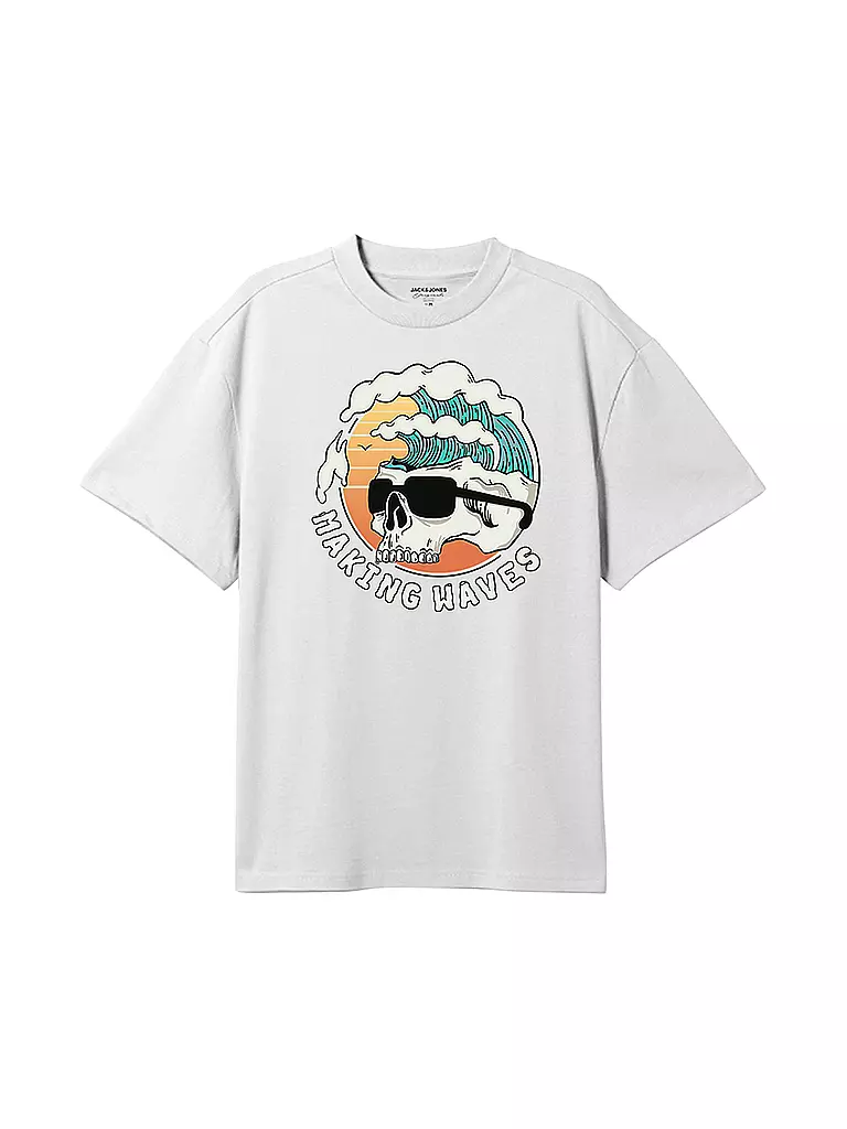 JACK & JONES | T-Shirt JJTIDAL | weiss