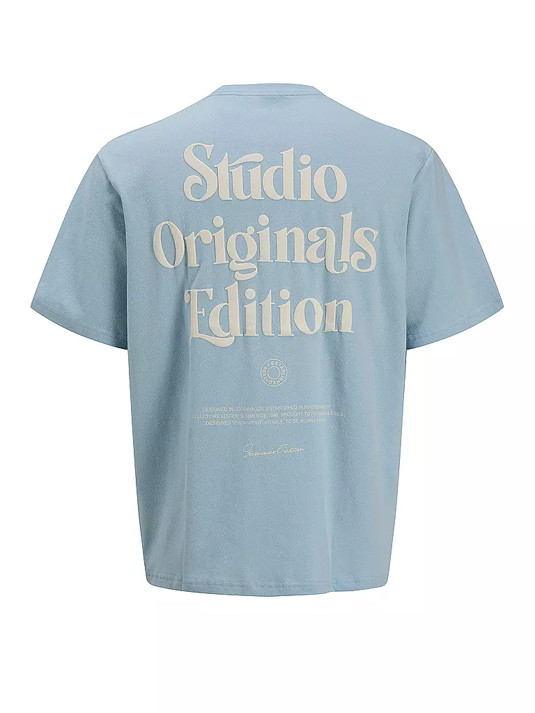 JACK & JONES | T-Shirt JORACAPULCO  | hellblau