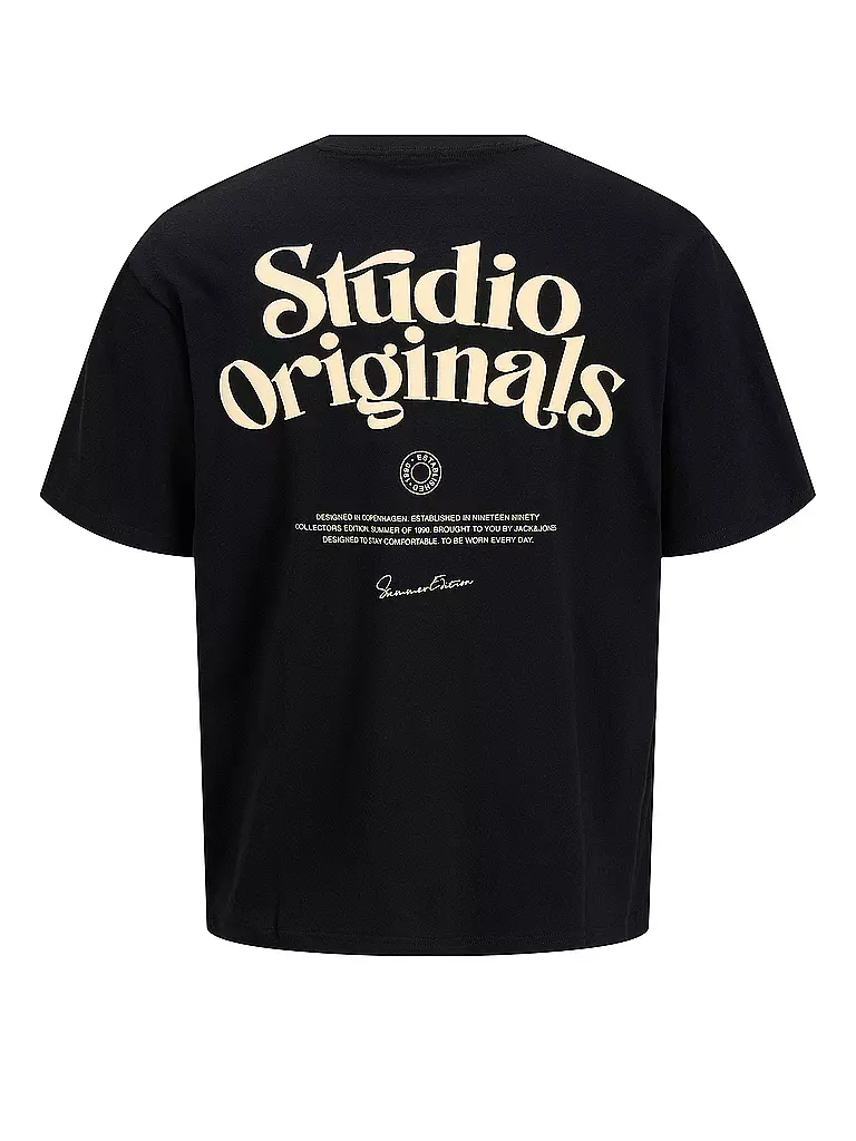 JACK & JONES | T-Shirt JORACAPULCO  | schwarz