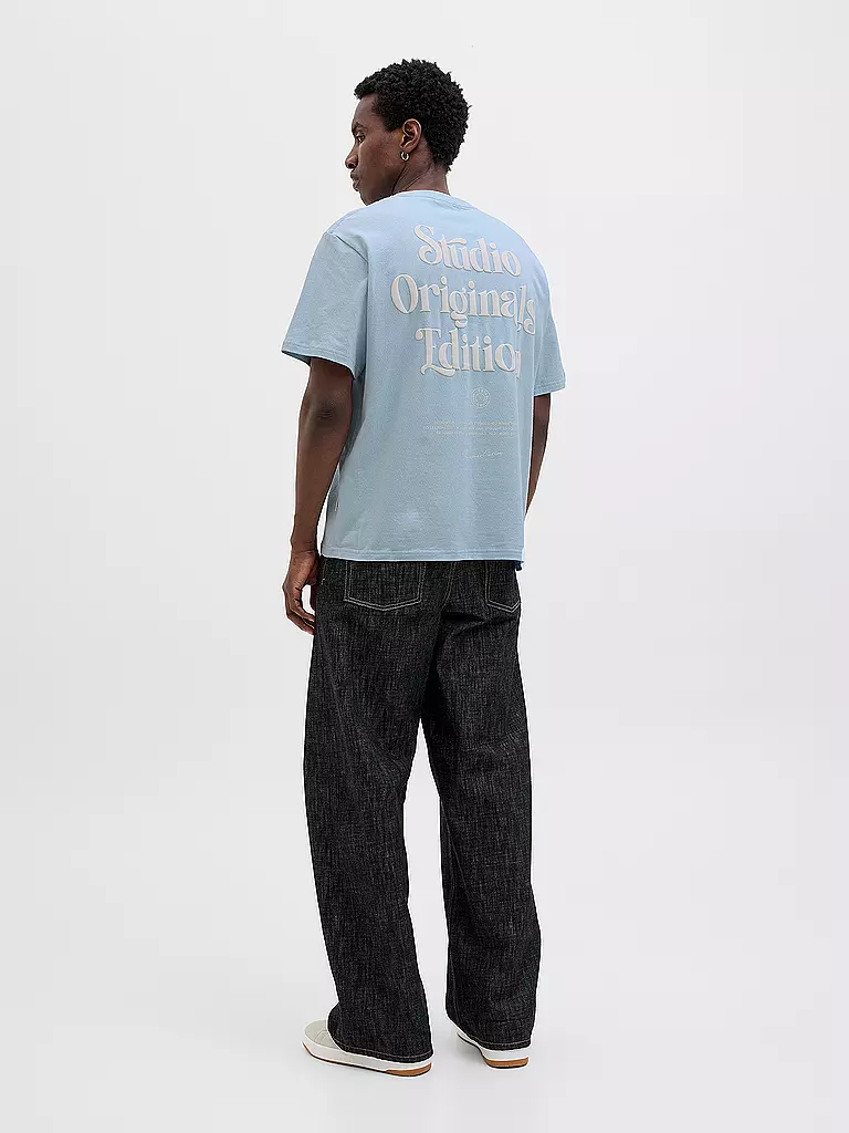 JACK & JONES | T-Shirt JORACAPULCO  | hellblau