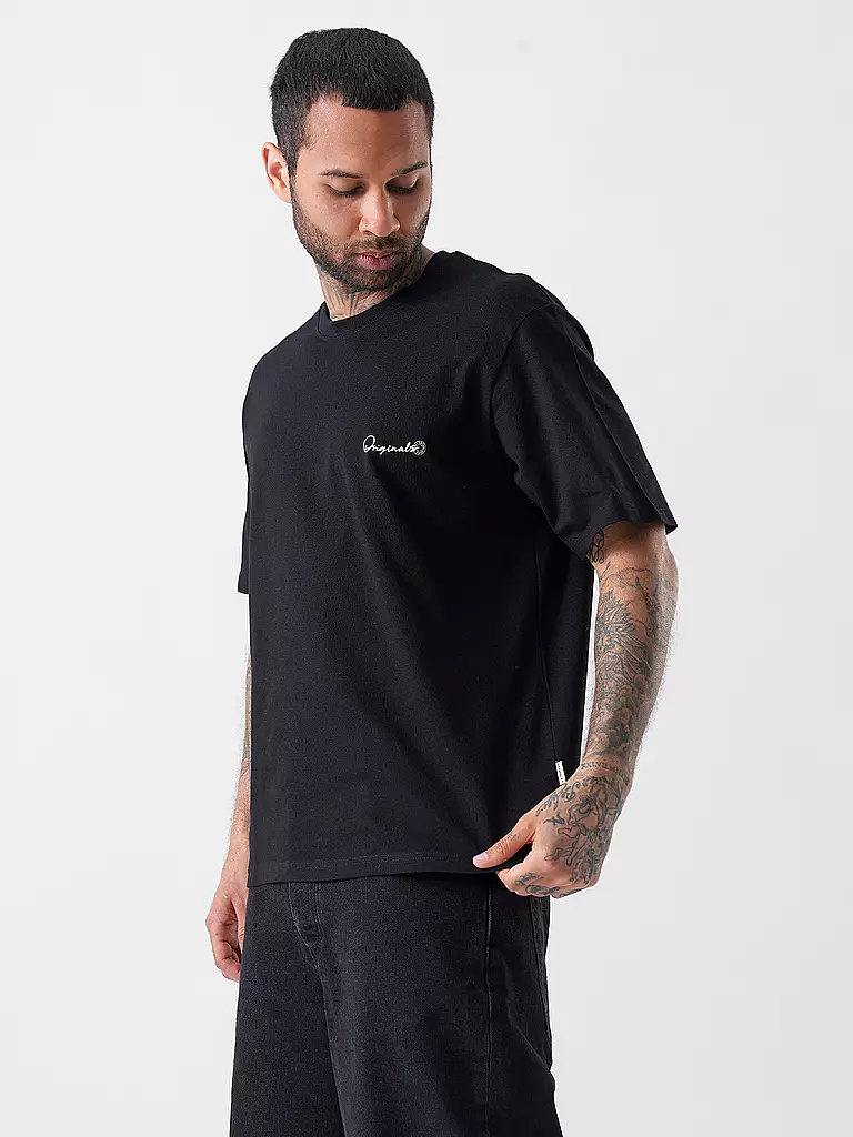 JACK & JONES | T-Shirt JORACAPULCO  | schwarz