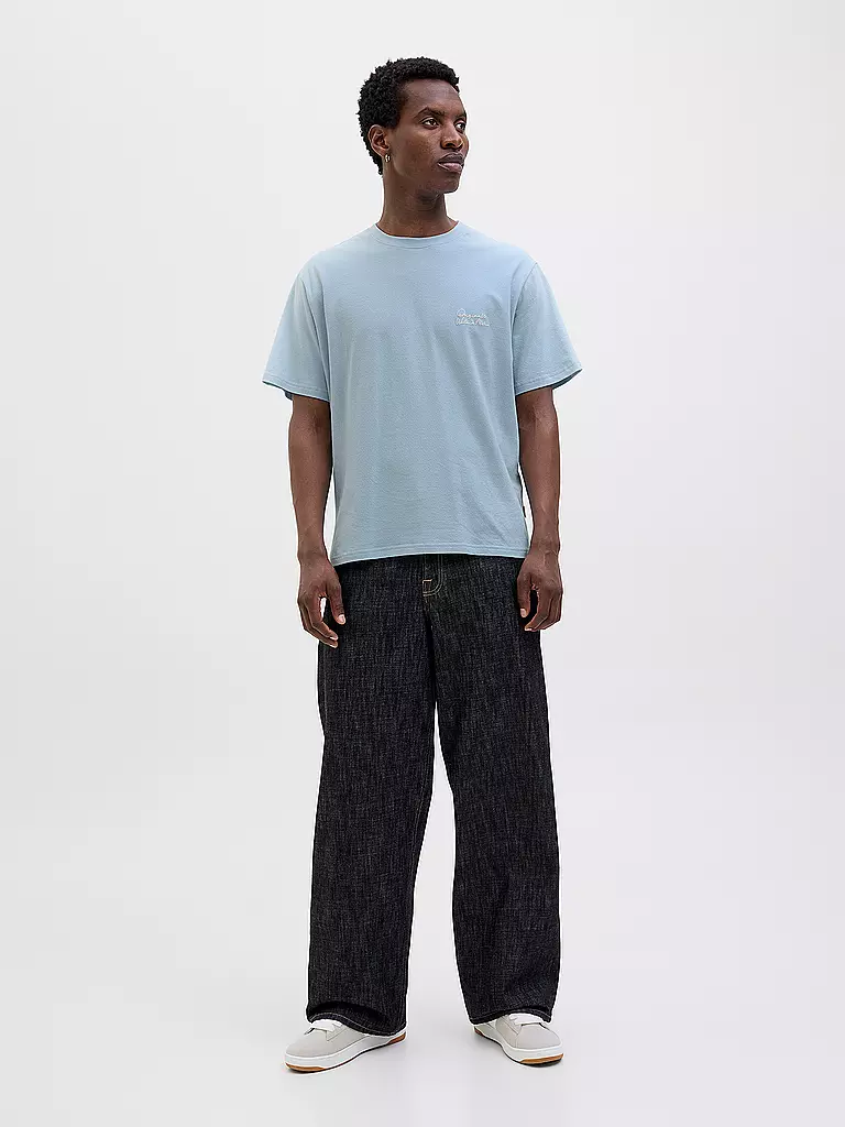 JACK & JONES | T-Shirt JORACAPULCO  | hellblau