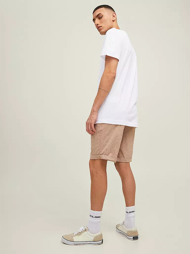 JACK & JONES | T-Shirt JORMALIBU  | weiss