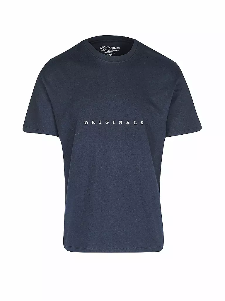 JACK & JONES | T-Shirt Relaxed Fit JORCOPENHAGEN  | dunkelblau