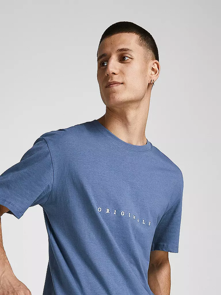 JACK & JONES | T-Shirt Relaxed Fit JORCOPENHAGEN  | blau