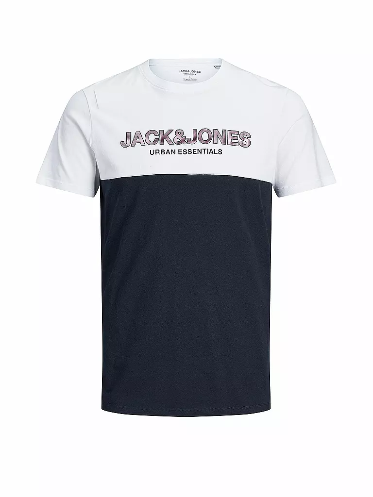 JACK & JONES | T-Shirt Slim Fit JJEURBAN  | weiß