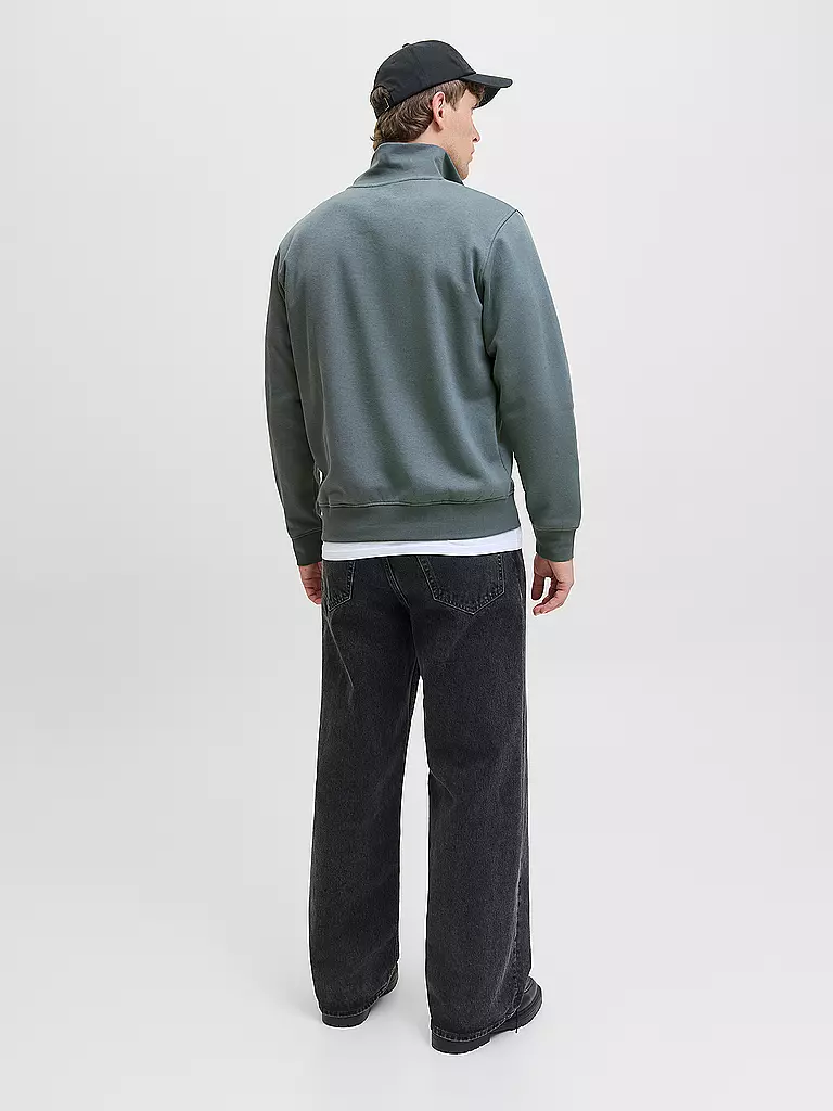 JACK & JONES | Troyer Pullover JJESOHO | blau