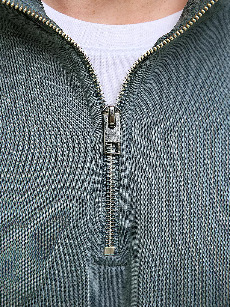 JACK & JONES | Troyer Pullover JJESOHO | blau