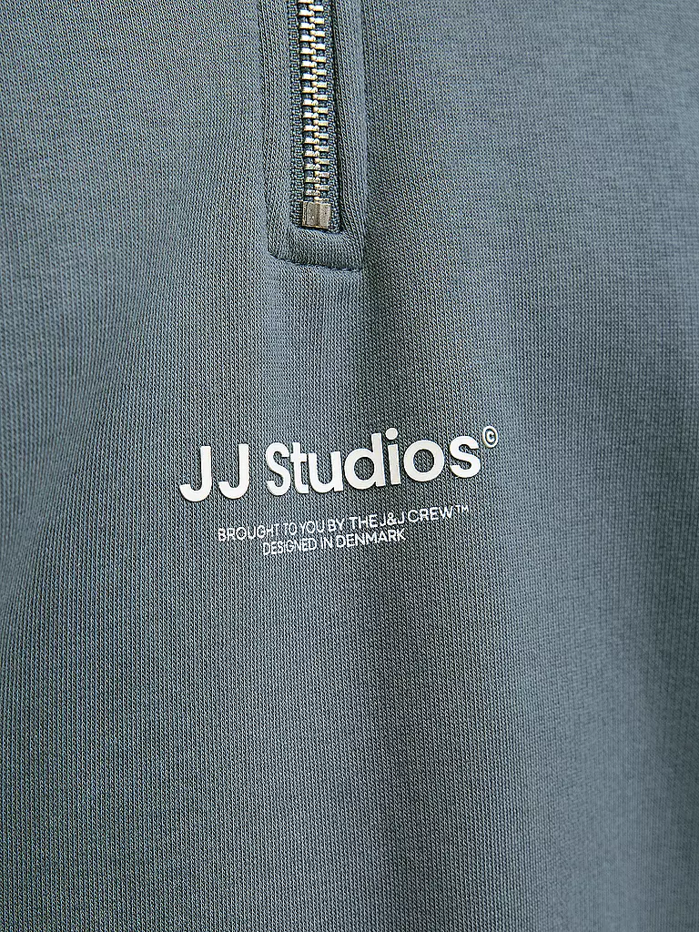 JACK & JONES | Troyer Pullover JJESOHO | blau