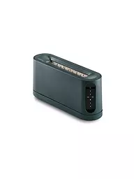 JACOB JENSEN | Toaster 41cm Silber | dunkelgrün