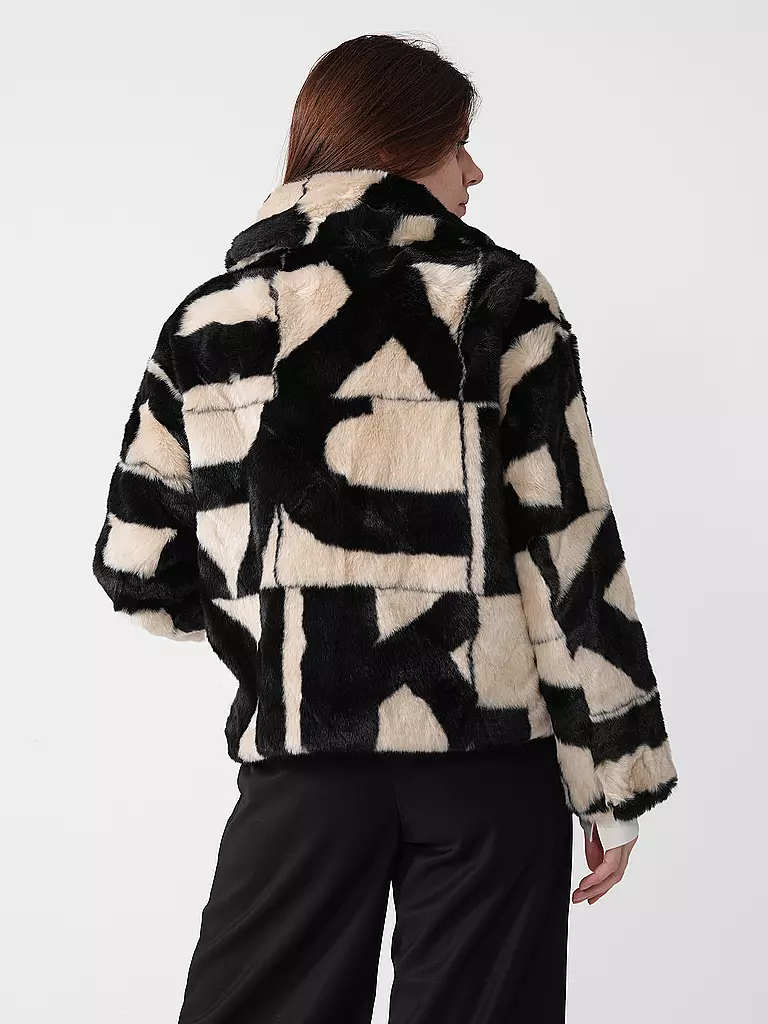 JAKKE | Jacke in Felloptik TRACI | creme