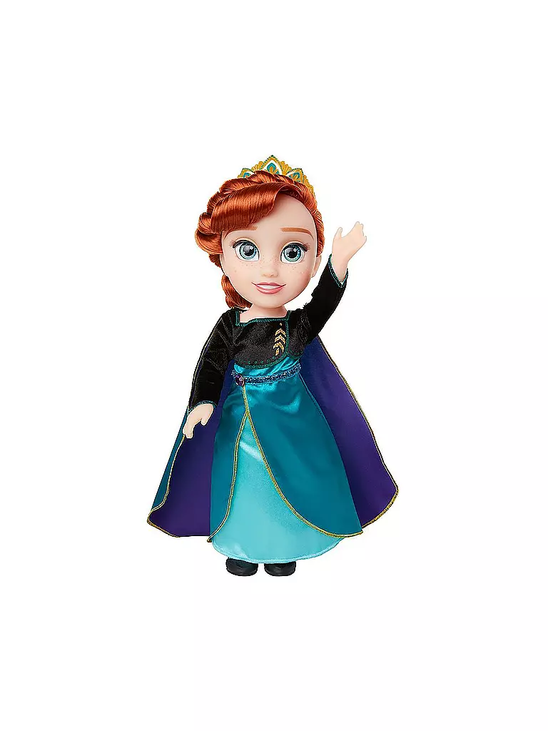 JAKKS | Eiskönigin 2 - Puppe Anna im Krönungskleid 35cm | blau