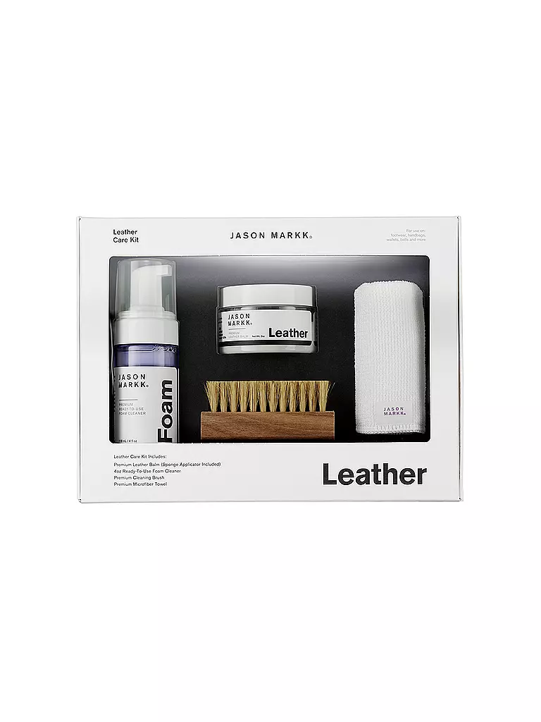 JASON MARKK | Lederpflegeset - Leather Care Kit | weiss