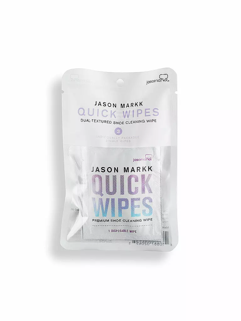 JASON MARKK | Premium Shoe Cleaning - Quick Wipes 3 er Pack | bunt
