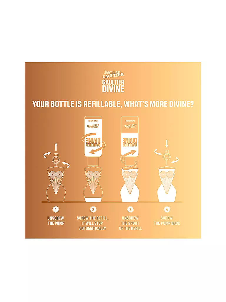 JEAN PAUL GAULTIER | DIVINE Eau de Parfum Refill 200ml | keine Farbe