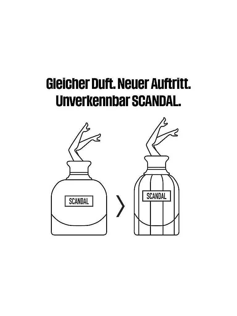 JEAN PAUL GAULTIER | SCANDAL Eau de Parfum 50ml | keine Farbe