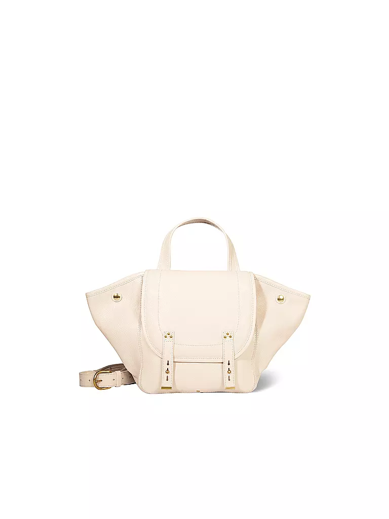 JEROME DREYFUSS | Ledertasche - Henkeltasche STAN PANIER Medium | creme