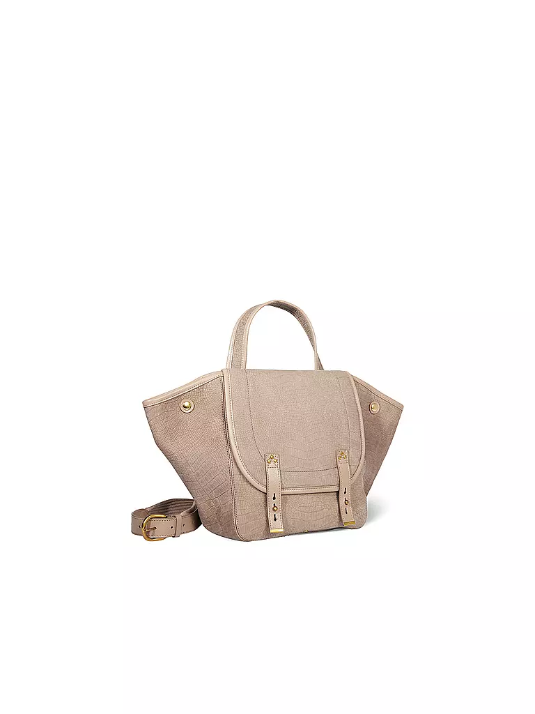 JEROME DREYFUSS | Ledertasche - Henkeltasche STAN PANIER Medium | creme