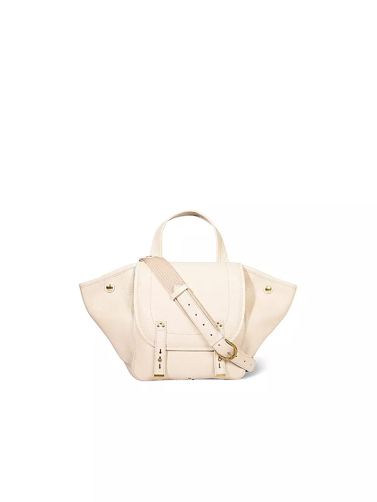 JEROME DREYFUSS | Ledertasche - Henkeltasche STAN PANIER Medium | creme