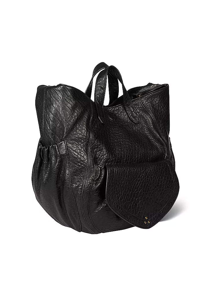 JEROME DREYFUSS | Ledertasche - Hobo Bag Helmut | schwarz