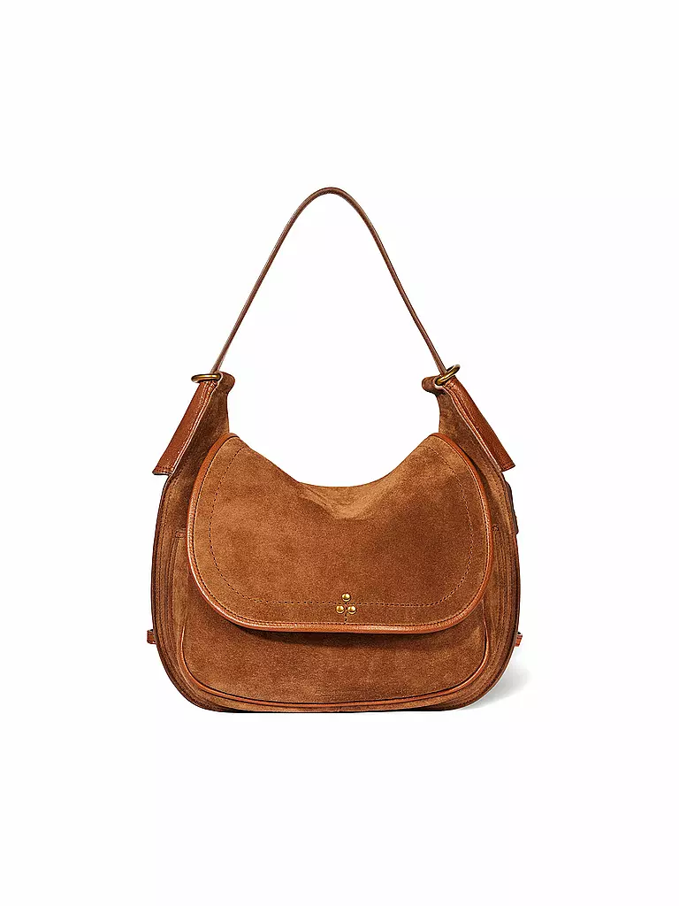 JEROME DREYFUSS | Ledertasche - Hobo Bag PHILIPPE | braun