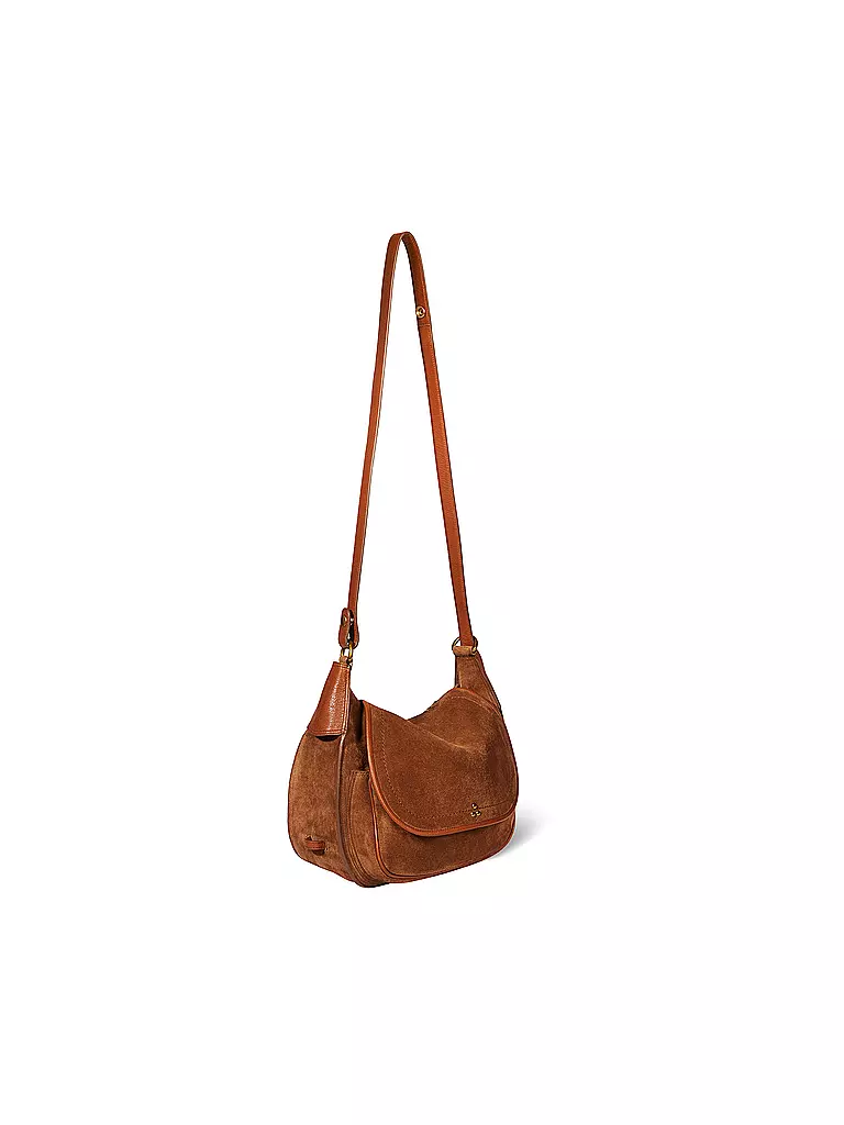 JEROME DREYFUSS | Ledertasche - Hobo Bag PHILIPPE | braun