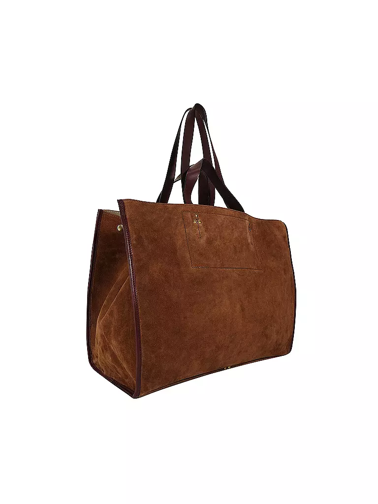 JEROME DREYFUSS | Ledertasche - Shopper LEON L | braun