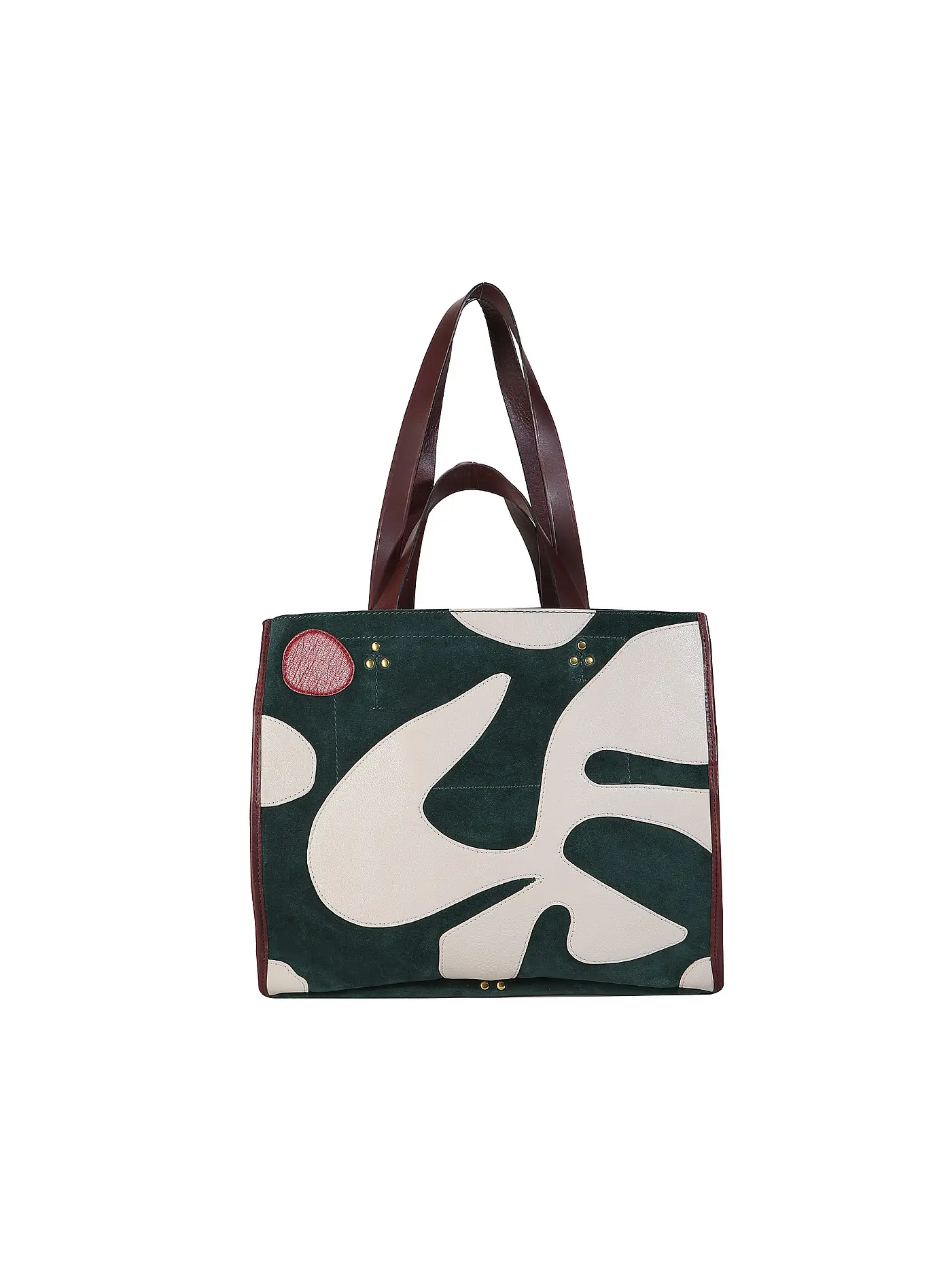 JEROME DREYFUSS | Ledertasche - Shopper LEON M  | petrol