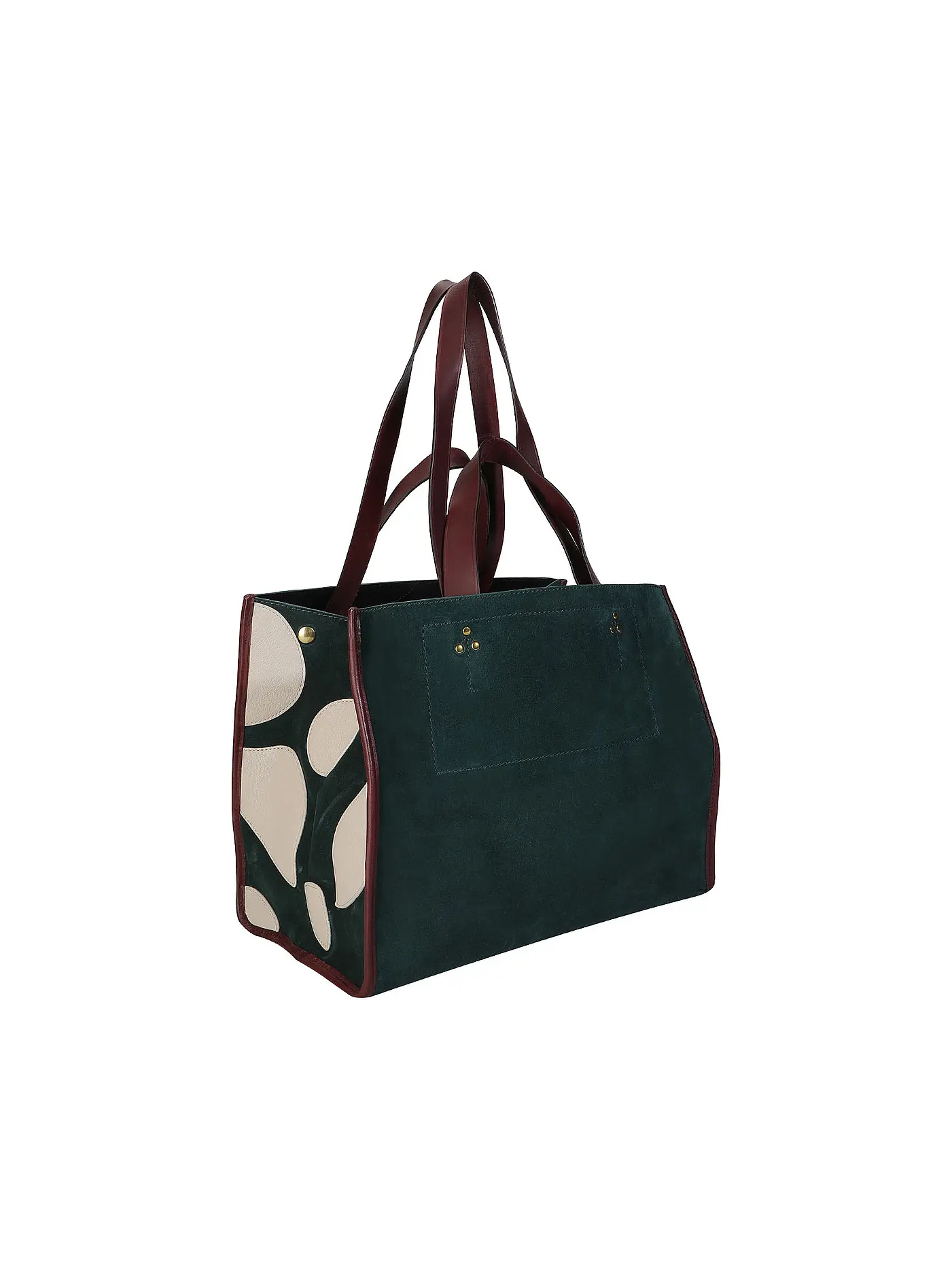 JEROME DREYFUSS | Ledertasche - Shopper LEON M  | petrol