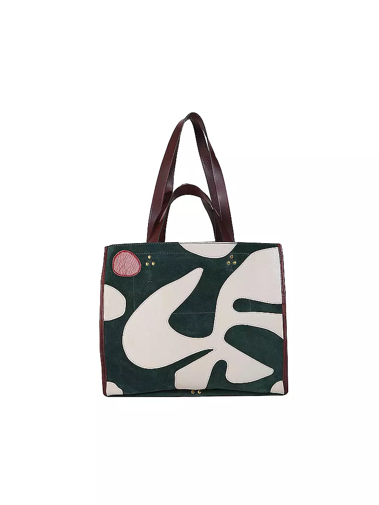 JEROME DREYFUSS | Ledertasche - Shopper LEON M | petrol