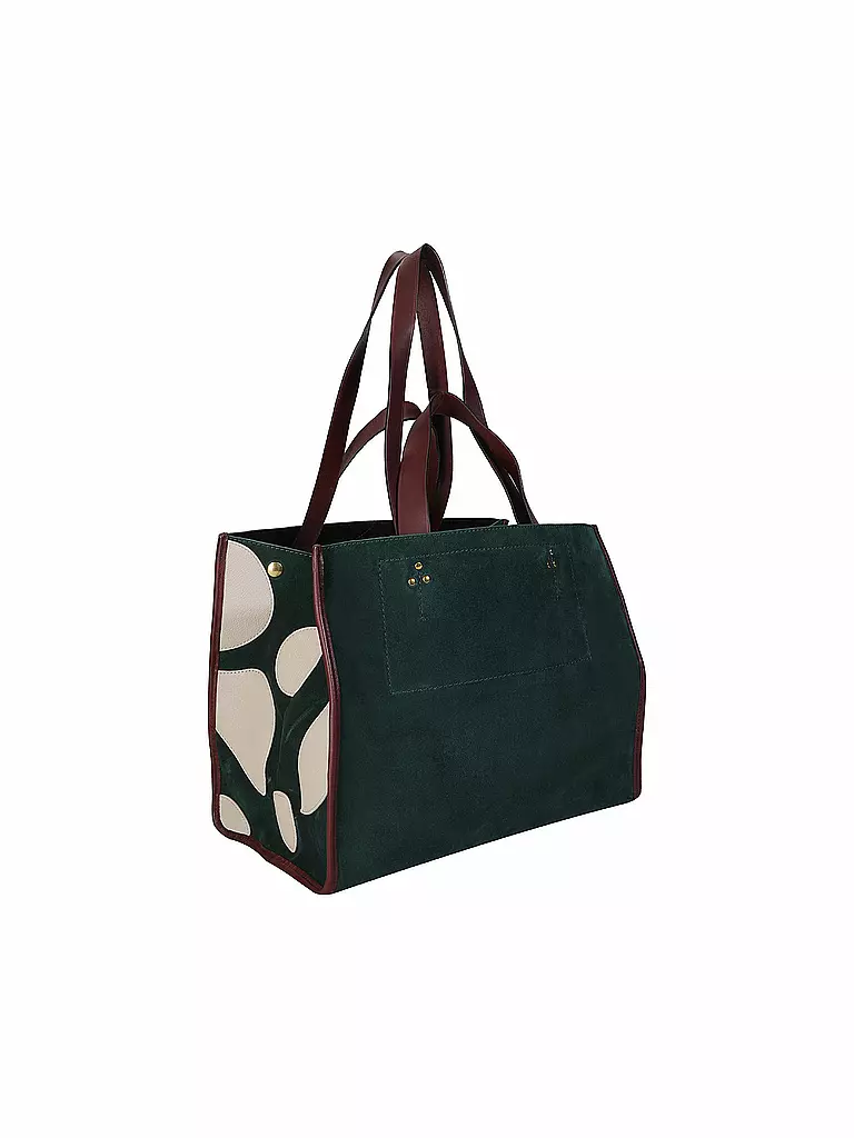 JEROME DREYFUSS | Ledertasche - Shopper LEON M | petrol