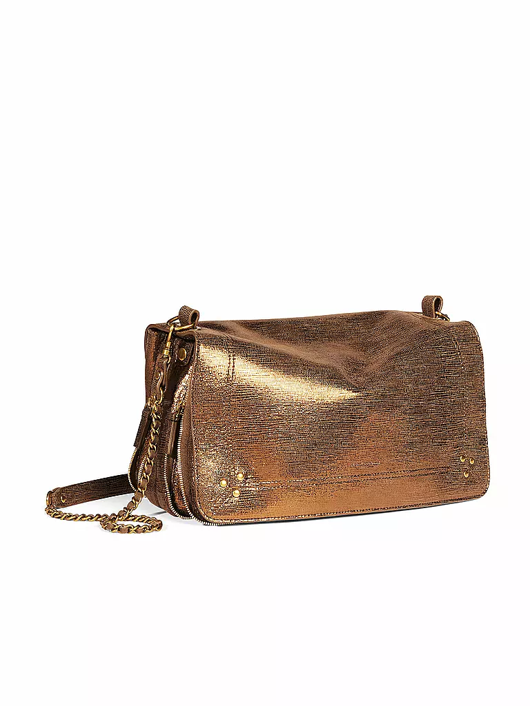 JEROME DREYFUSS | Ledertasche - Umhängetasche BOBI L | gold