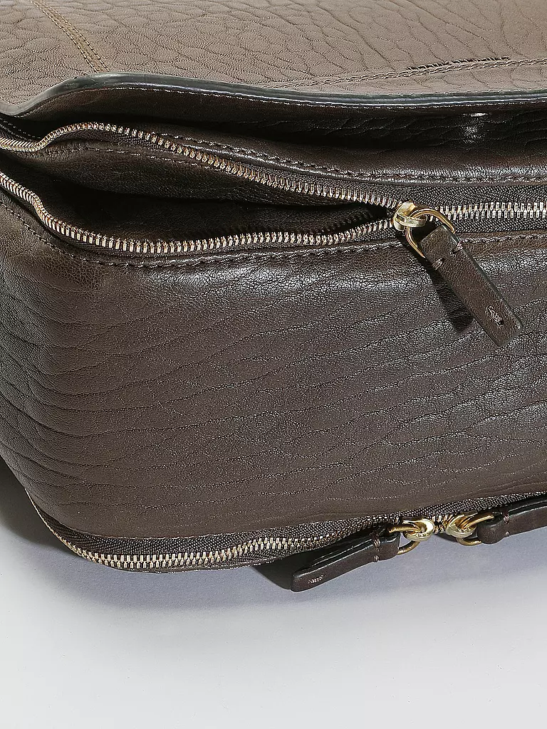 JEROME DREYFUSS | Ledertasche - Umhängetasche IGOR | olive