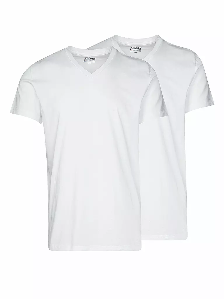 JOCKEY | T-Shirt 2-er Pkg. | weiß