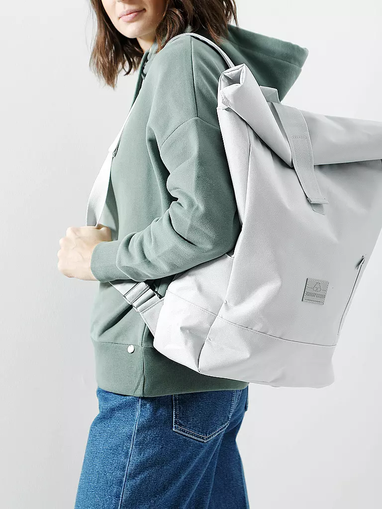 JOHNNY URBAN | Rolltop Rucksack " Aaron " | grau