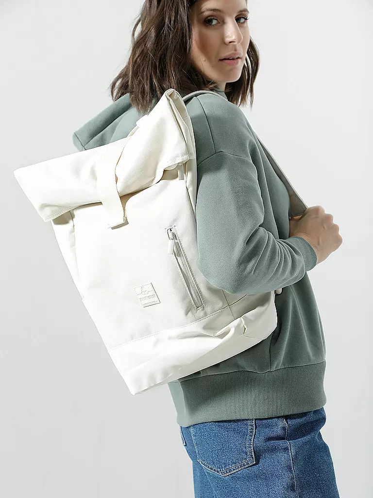 JOHNNY URBAN | Rolltop Rucksack " Robin "  | creme